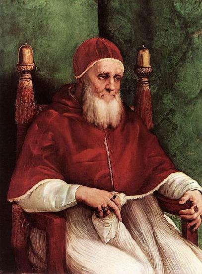 Portrait of Julius II, RAFFAELLO Sanzio